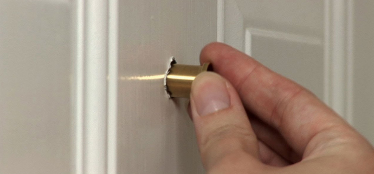 peephole door repair in Melbourne